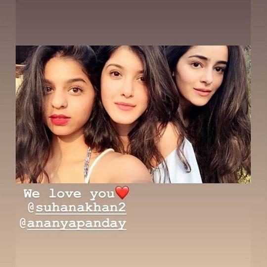 Ananya, Shanaya wish bestie Suhana on birthday