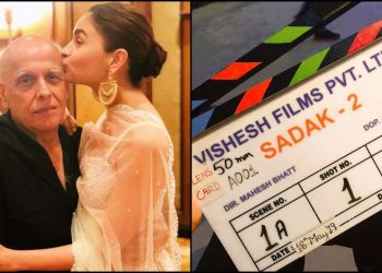  Mahesh Bhatt wraps up first schedule of 'Sadak 2'