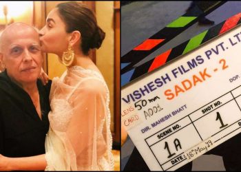  Mahesh Bhatt wraps up first schedule of 'Sadak 2'