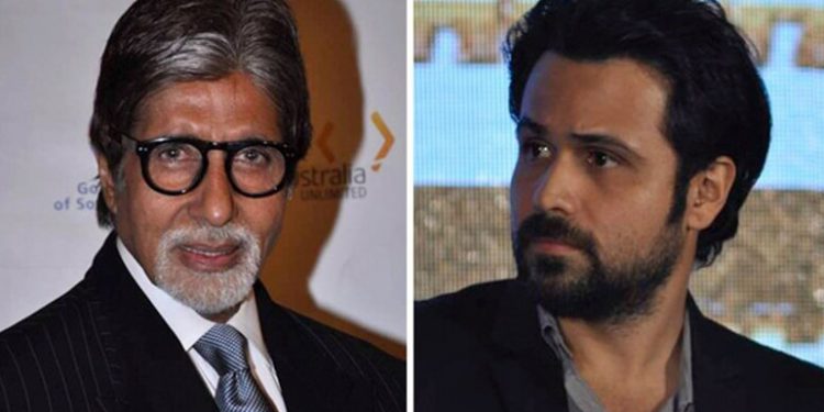 Amitabh Bachchan (L) and Emraan Hashmi