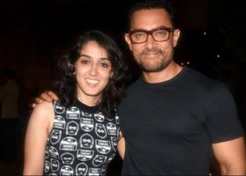 Aamir took to Twitter Thursday night and shared a throwback image with Ira.