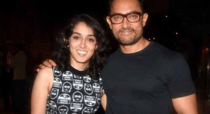 Aamir took to Twitter Thursday night and shared a throwback image with Ira.