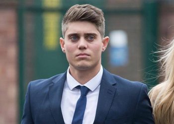 Australian-born Hepburn, 23, was found guilty of one charge of oral rape and cleared of another rape charge during a re-trial last month by the Hereford Crown Court.