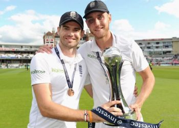 In his new book ‘Bowl. Sleep. Repeat.’, Anderson has written about the camaraderie the duo share while heaping praise on Broad.