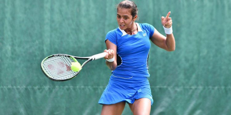 The second seeded Indian, ranked 175, came back from a one-set deficit to beat her Hong Kong rival 2-6, 6-4, 7-5 in a nearly two-hour long quarterfinal.