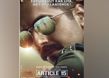 Ayushmann Khurrana shares the first poster of ‘Article 15’