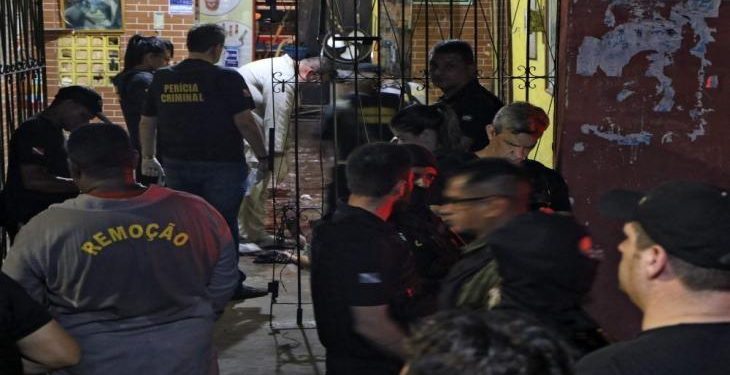 The shooting took place in the city of Belem, the public safety department of northern Para state said.