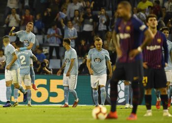 Celta opened the scoring through Maxi Gomez in the 67th minute before former Liverpool attacker Iago Aspas converted a penalty in the 88th minute to inflict a 2-0 defeat on the makeshift Barca side.