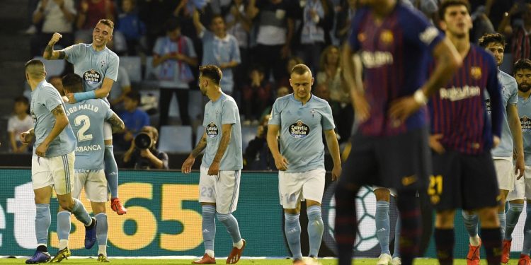 Celta opened the scoring through Maxi Gomez in the 67th minute before former Liverpool attacker Iago Aspas converted a penalty in the 88th minute to inflict a 2-0 defeat on the makeshift Barca side.