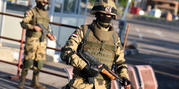 Security forces carried out a raid against an apartment in the 6th of October district used for making explosive devices.