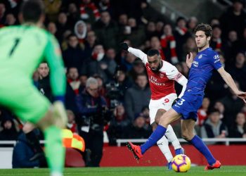 Two and a half weeks after the Premier League season ended, here is a London derby exported almost 3,000 miles (5,000 kilometres) to Azerbaijan's capital, by the Caspian Sea.