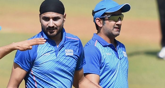 Taking to Twitter, Harbhajan said Gambhir can never talk ill of any woman.