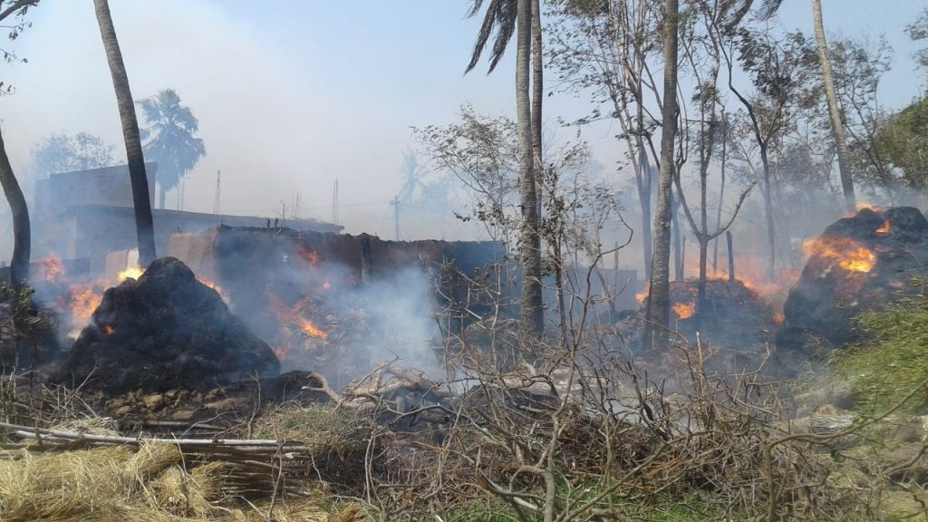 Fire renders 33 families homeless