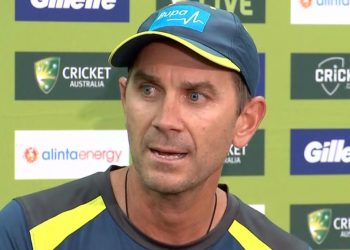 Australian coach Justin Langer