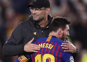 Klopp could only smile after Messi's curling shot nestled in the top corner but this result was harsh on his side.