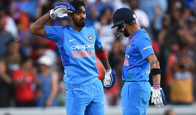 KL Rahul hit a 99-ball 108 against Bangladesh in a warm up game for the WC.