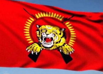 The flag of the LTTE