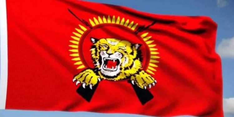 The flag of the LTTE