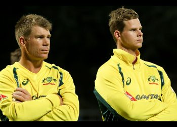 Return of David Warner (L) and Steve Smith into Australian team has been welcomed by head coach Justin Langer