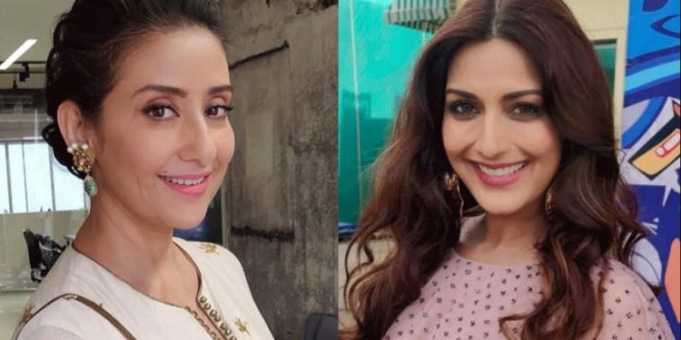 Manisha Koirala (L) and Sonali Bendre