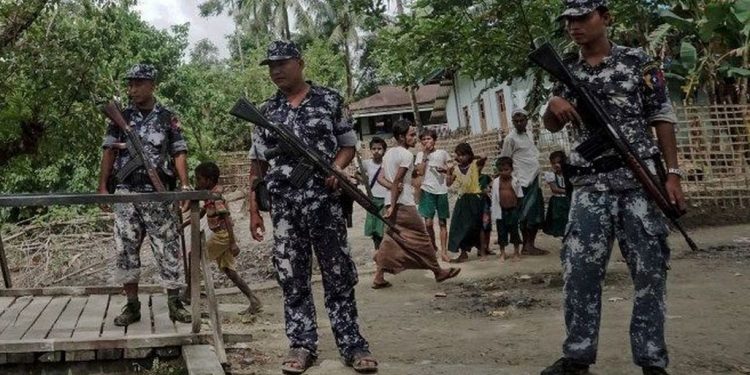 Representational image of Myanmar military