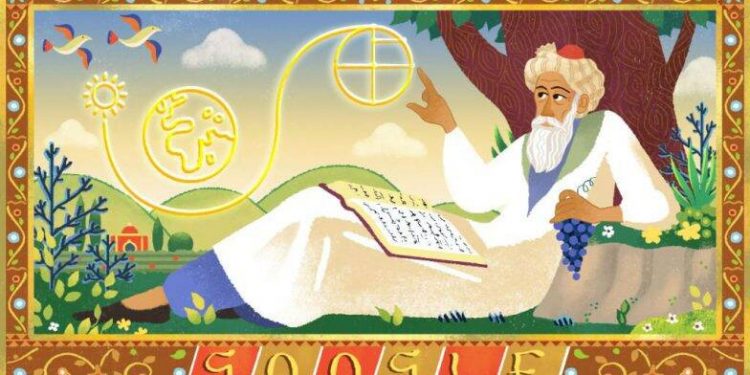 Google celebrates Persian maths genius Khayyam