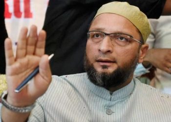 Owaisi was re-elected from Hyderabad constituency in the recent Lok Sabha election.