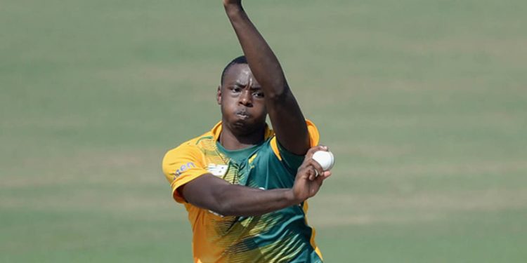 South African fast bowler Kagiso Rabada
