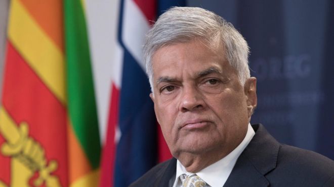 Sri Lankan PM Wickremesinghe
