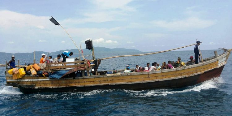 Police in Pekua said 67 Rohingya Muslims from Kutupalong -- the largest refugee settlement in the world -- were stopped as they waited to board a fishing trawler. (Representational image)