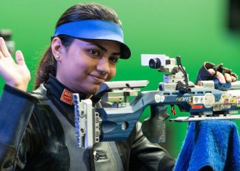 Chandela shot a world record score of 252.9 to clinch gold at the International Shooting Sport Federation (ISSF) World Cup in February.