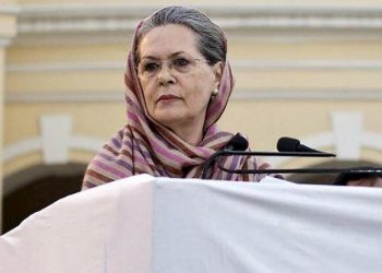 Congress president Sonia Gandhi