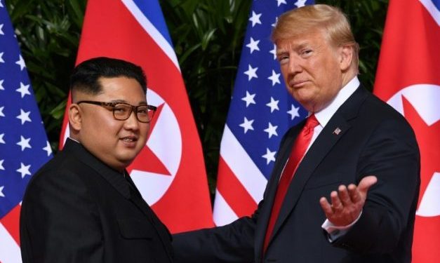 Trump, who has said that he and Kim have a good relationship, added that he might eventually lose faith in the North Korean leader.