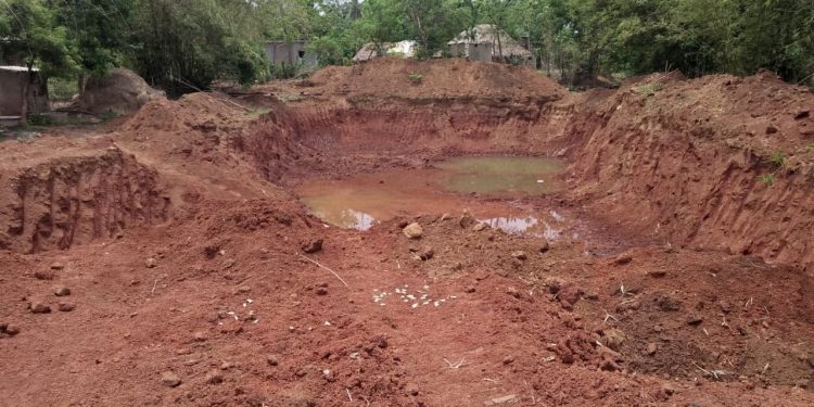 Illegal murram mining under admin’s nose