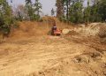 Illegal soil mining