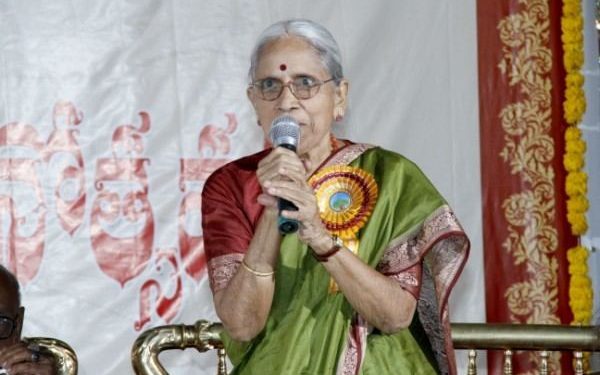 Abburi Chaya Devi passed away at the age of 86