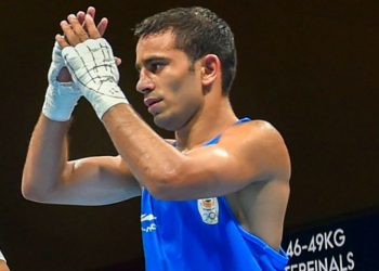 Asian Games gold medallist Amit Panghal.