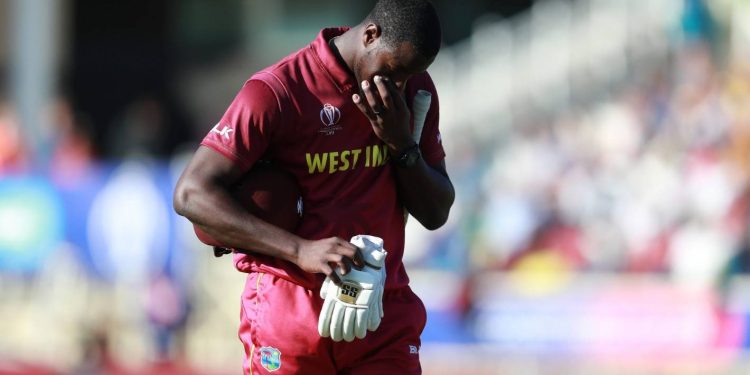 Brathwaite was found to have breached Article 2.8 of the ICC Code of Conduct for Players and Player Support Personnel, which relates to showing dissent to an umpire's decision.