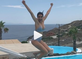 Watch video: ‘Naagin 3’ actress Karishma Tanna enjoying summer in Greece