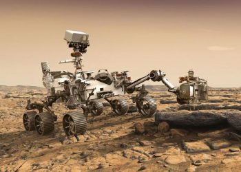 The Curiosity Mars rover