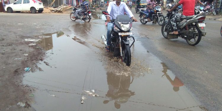Water-logging turns night mare for locals