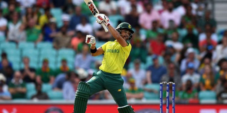 JP Duminy in action during the match against Bangladesh, Sunday