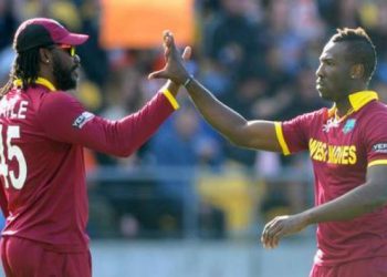 Gayle scored a trademark fifty off just 33 balls as the West Indies secured a seven-wicket win over Pakistan in their World Cup opener at Trent Bridge Friday.