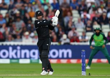De Grandhomme (60 off 47 balls) played a crucial role in New Zealand's four-wicket victory over South Africa here Wednesday.