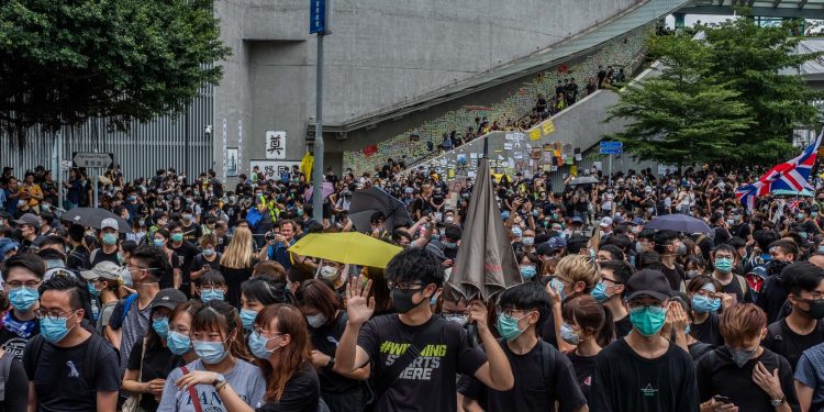 The latest protest comes after the government refused to meet the demands of demonstrators who have marched in their millions to oppose a bill that would allow extraditions to the Chinese mainland.