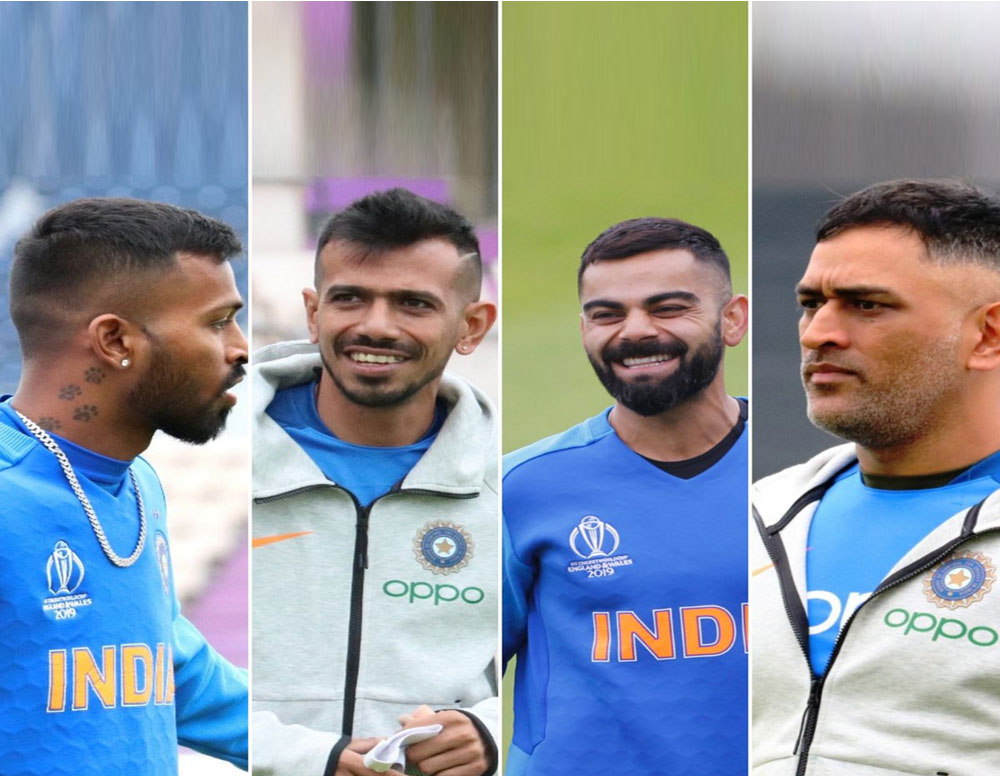 Twitter reacts to new hairstyles of Kohli, Dhoni and Co. - OrissaPOST
