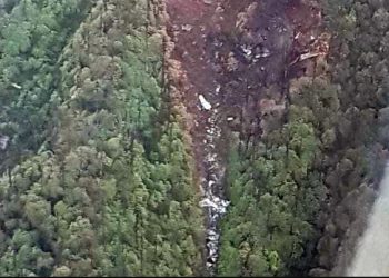 The site where the wreckage of the AN-32 has been spotted is located 16 km north of Lipo and about 12 to 15 km west of Gatte under Payum region of Shi Yomi district.