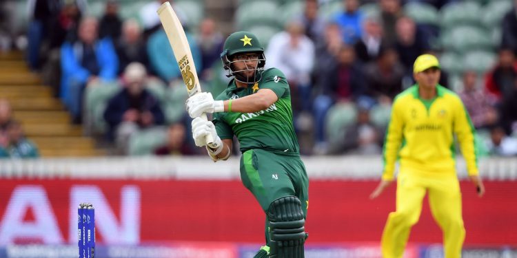 Imam-ul-Haq plays a pull shot during the game against Australia, Wednesday
