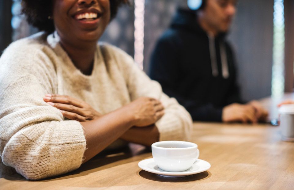 Bizarre job interview where the candidate is served coffee