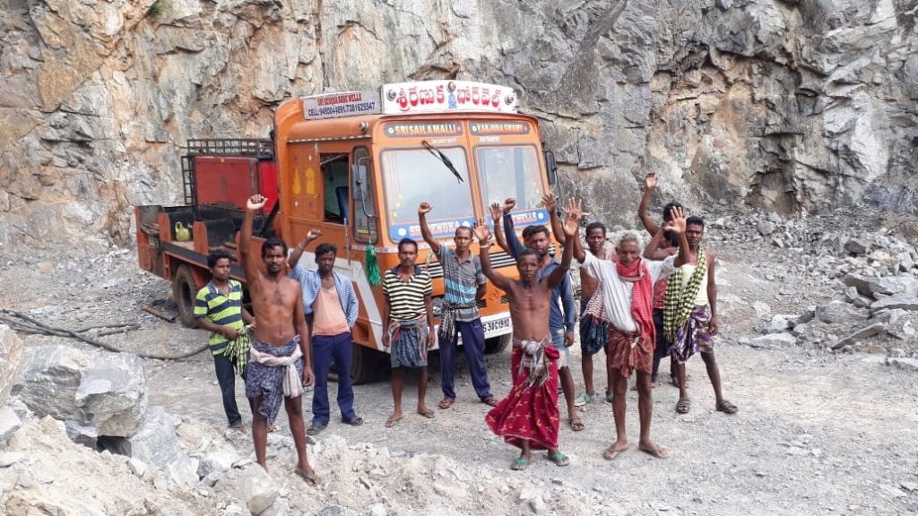 Locals stop illegal quarrying on Dankari Hill
